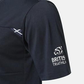 [Swiss Triathlon] Áo Thun Tay Ngn Th Thao Nam Gbr Graphic Áo Th Thao