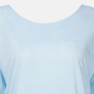 Áo Thể Thao Nữ Wo Semi Crop Mesh Layered Short Sleeve T-Shirts