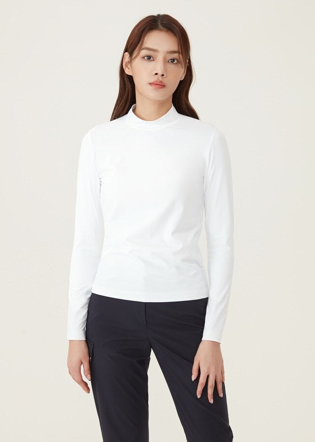 Áo Golf  Nữ Womens Semi Pro Mockneck T-Shirt