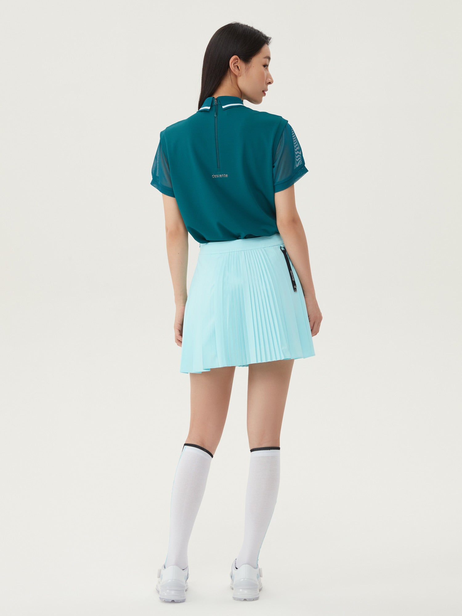 Váy Golf Nữ Mixed Pleats Skirt