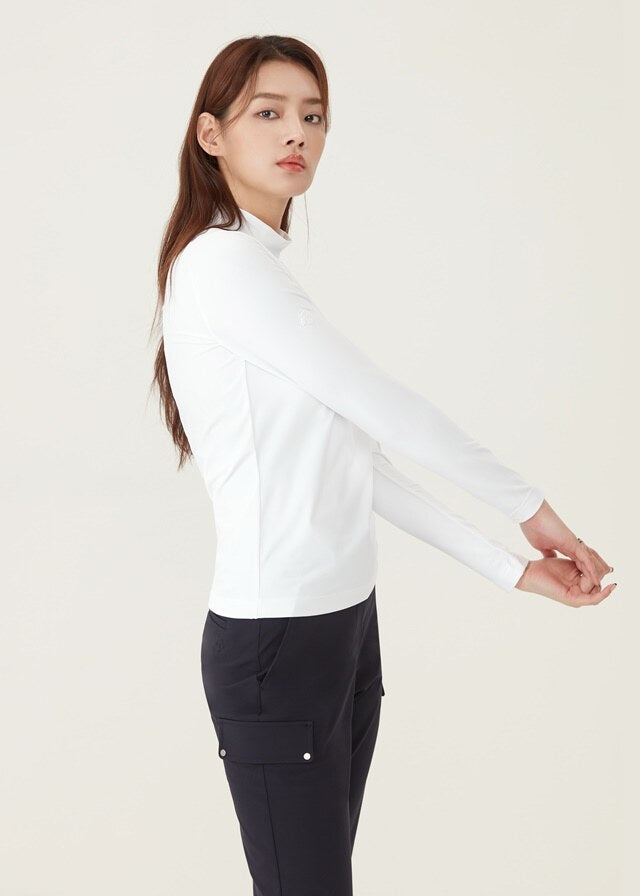 Áo Golf  Nữ Womens Semi Pro Mockneck T-Shirt